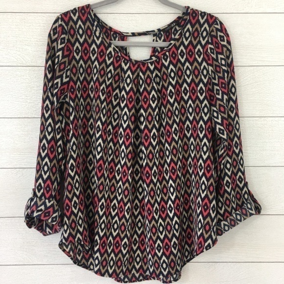 Papermoon Tops - Stitch Fix Papermoon Tribal Top